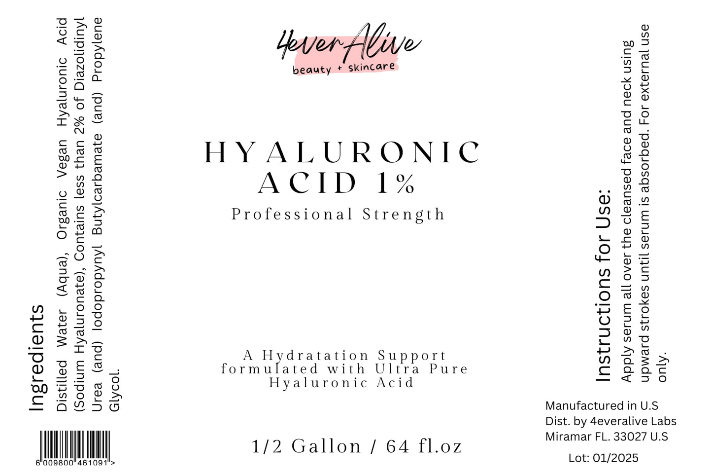 Hyaluronic Acid Serum Professional Strength